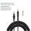 Cavo audio efficiente e compatibile con HDJ-CUE1BT/X5/X7, resistente, in metallo, ideale per ufficio e casa. 3