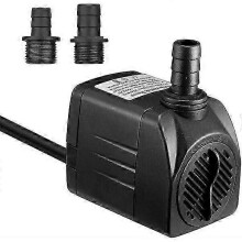 Pompe submersible, arbre de turbine en acier inoxydable, 400 GPH, pompe submersible pour système hydroponique