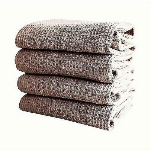 Chiffon absorbant résistant, nettoyage efficace, kit de 4 chiffons de cuisine