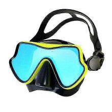 Diving Mask, 25% Wide Field of View Tempered Glass, Silicone Skirt, Adult and Teenager Snorkeling Equipment