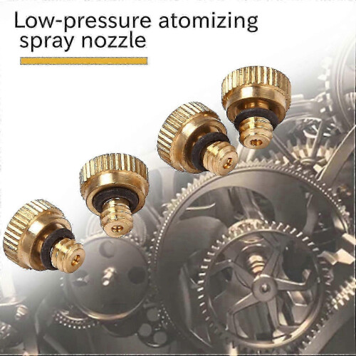 Atomizing Nozzle 0.1mm Brass Nozzle 20PCS Low Pressure Cooling Spray Head 1