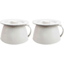 Efficient Female Urinal with Leak-Proof Handle Beige for Elderly Pregnant Women and Children Nighttime Use