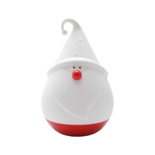 Durable Christmas Silica Gel Snowman Warming Lightweight Desktop Bedside Luminous Night Lightweight New