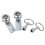 2 Set S Distribution Box Triangle Lock Creative Power Cabinet Lock Power Box Lock 1