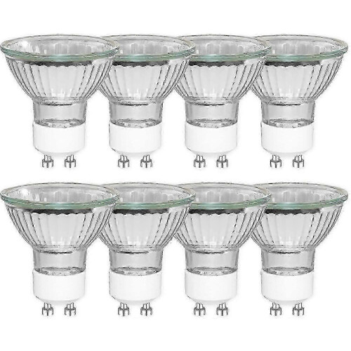 Efficient Gu10 35w Halogen Reflector Bulbs, Dimmable Spotlight,warm White 2700k 8PCS
