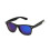 Γυαλιά ηλίου Reliable Wayfarer με μαύρο μπλε καθρέφτη και μαύρο κρύσταλλο 1