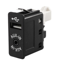 Αυτόματο βύσμα USB Aux in Aux υποδοχή προσαρμογέα για E81 E87 E90 F10 F12 E70 X4 X5 X6