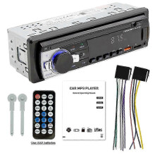 Autoradio robusta 1 Din Stereo Player Digital Bluetooth Auto Mp3 Player Radio FM Stereo Audio Music con in