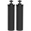 Durable 2 Pack Spare Water Filters, 2.25" X 9.75" Activated Carbon Filter, Black Spare Purification Elements 1