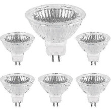 Λαμπτήρας αλογόνου GU5.3 12V 50W - Συσκευασία των 6 για φωτισμό γραφείου και σπιτιού