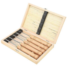 Woodworking Accessories Lathe Kit Wood Accessories Lathe Chisel Set 5 Piece