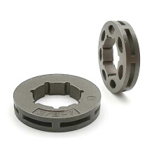Coroa de aro eficiente para motosserra de 58cc com 3 ou 8 dentes, durável e com corte suave.