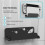Efficient Game Console Wall Mounted Bracket Mount for Switch/ Host Handle Hanger Wall Bracket Storage Rack White 2