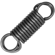 Efficiënte, zware industriële zakveer met een draagvermogen van 250 lb (ca. 113 kg).