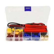 Adaptador de plugue XT60 macho-fêmea confiável para acessórios de RC automotivos, com fio 14AWG, para baterias Lipo de drones FPV.