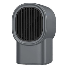 Aquecedor portátil confiável para ambientes pequenos, com alta potência de aquecimento de 400W, ideal para uso doméstico e banheiro.