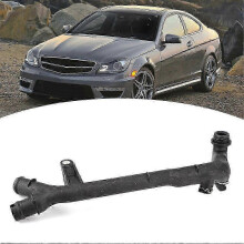 Coolant Water Tube with Sensor 2712001552 Fit Class 4 Door Sedan (W203) 2000~2007 Compatible with Mercedes C