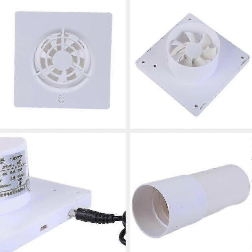 Ventilador de parede eficiente de 75 mm para dutos, exaustor de banheiro e ventilação. 1