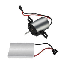 Moteur de ventilateur de cheminée, kit d'accessoires métalliques petits et légers, pièces de réparation pour ventilateur domestique