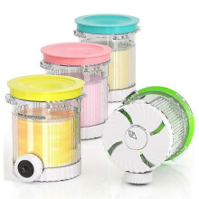 4er-Packung für Ninja Creami Swirl Pints und Deckel für Ninja NC700 Serie, NC701, NC701C, Creami Behälter