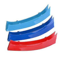 Reliable Front Grille Decorative Clips Red + Blue Purple + Dark Blue Three Colors 2011 to 2017 3-Piece Grille Insert Compatible