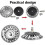 2 Pcs Durable Kitchen Sink Strainer, Strainer Basket Plugs Drainage Slots, Fitting 2