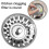 2 Pcs Durable Kitchen Sink Strainer, Strainer Basket Plugs Drainage Slots, Fitting 3
