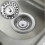 2 Pcs Durable Kitchen Sink Strainer, Strainer Basket Plugs Drainage Slots, Fitting 4