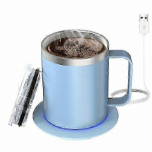 Constant Temperature Cup Mat with Lid Heating Base 55 Office Home Insulation Mat