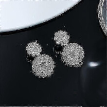 Rhinestone Earrings Diamond Earrings Dangle for Women Fringe Prom Earrings Bling Crystal Dangle Drop Earrings Prom Party Wedding