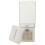 Efficient Rice Dispenser White for Home Use with 3.75L Capacity Storage Container 1