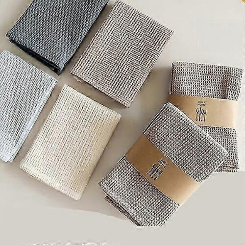 Chiffon absorbant résistant, nettoyage efficace, kit de 4 chiffons de cuisine 2