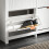 SoBuy 4-Drawer Shoe Cabinet White 4