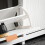 SoBuy 4-Drawer Shoe Cabinet White 6