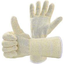 Luvas para churrasco resistentes ao calor, tamanho ajustável - Luvas de cozinha que suportam calor, luvas de forno para churrasco e grelha (1 par).