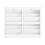 SoBuy 4-Drawer Shoe Cabinet White 15