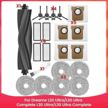 Spare Components Ultra/L20 Ultra Complete, L30 Ultra/L30 Ultra Complete Vacuum Clean Compatible with Dreame L20