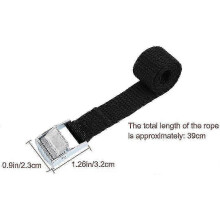 10 Pcs Durable Lashing Belt Fixing Set - Max Load 500kg - Motorcycle/car/bike Carrier - Black