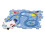 5/15 Pcs DIY Assembling Electrical Trolley, Kids Educational Puzzle Track Auto Play-5pcs 1