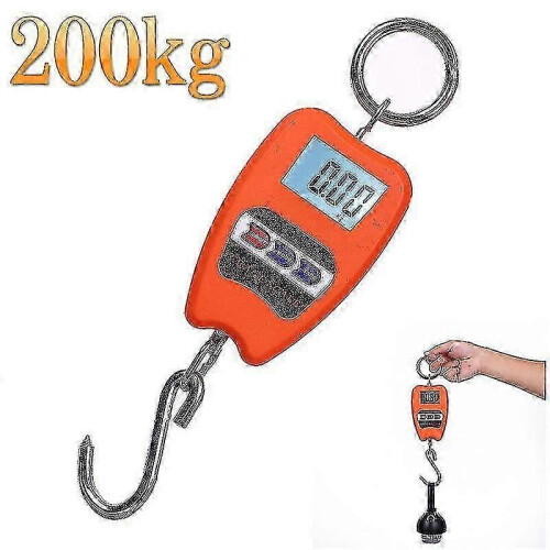 Efficient 200 Kg Professional Industrial Digital Scale, Dynamometer Hook Spring