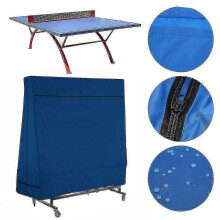 Protection de table de ping-pong pour intérieur et extérieur, en tissu Oxford imperméable et anti-poussière.