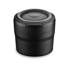 Cendrier portable avec LED, léger, porte-gobelet pour voiture, cendrier sans fumée, accessoires auto