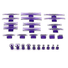 Reliable 28Pc Glue Tabs Dent Lifter Accessories Adjustable Handle Puller Paintless Dent Pit Compatible for Auto Body Vehicle