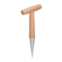 Sturdy Handheld Plant Bulb Seeder for Digging, Transplanting, and Sowing - Portable Garden Tool-Good