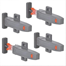 Efficient Self-Locking Cabinet Door Rebounder Adjustable Lock Rebounder Wardrobe Cabinet Door Panel Push-Open