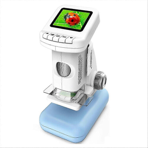 Efficient Microscope for Kids, 1200X Kids Microscope Pocket Portable Microscopes with Photo and Video Function
