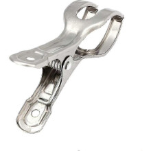 6-teiliges Set robuster Wäscheklammern aus Edelstahl, Metall, zum Aufhängen von Kleidung und Socken, Federklemmen