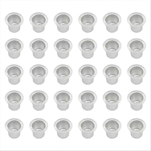 Inserti in metallo per candele, supporto per candeliere, 100 pezzi