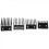 Kit com 4 pentes de encaixe para corte de metal: 3 mm, 6 mm, 9 mm e 12 mm. 1