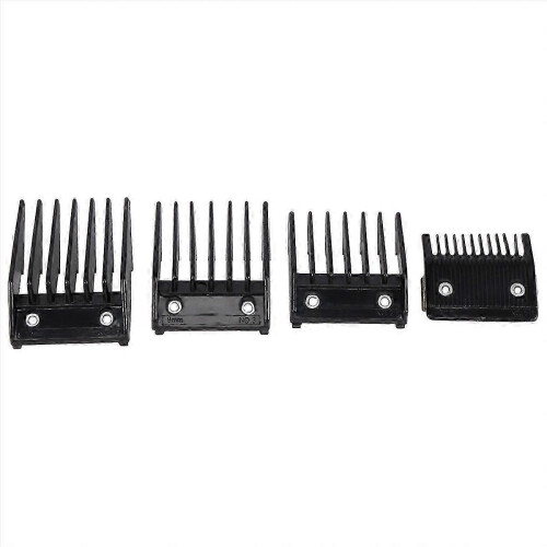 Kit com 4 pentes de encaixe para corte de metal: 3 mm, 6 mm, 9 mm e 12 mm.